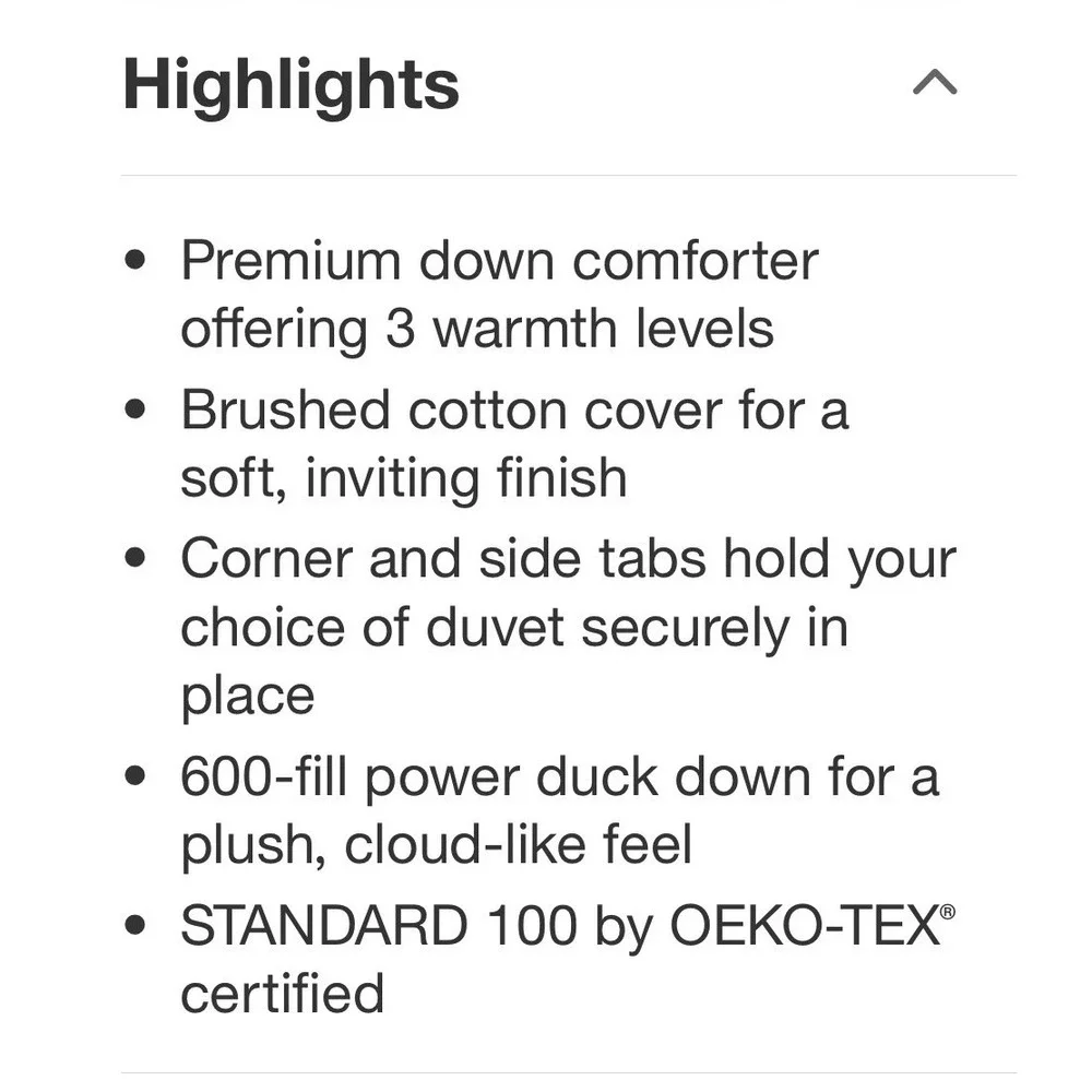 Twin Light Weight Premium Down Comforter - Casaluna: Hypoallergenic